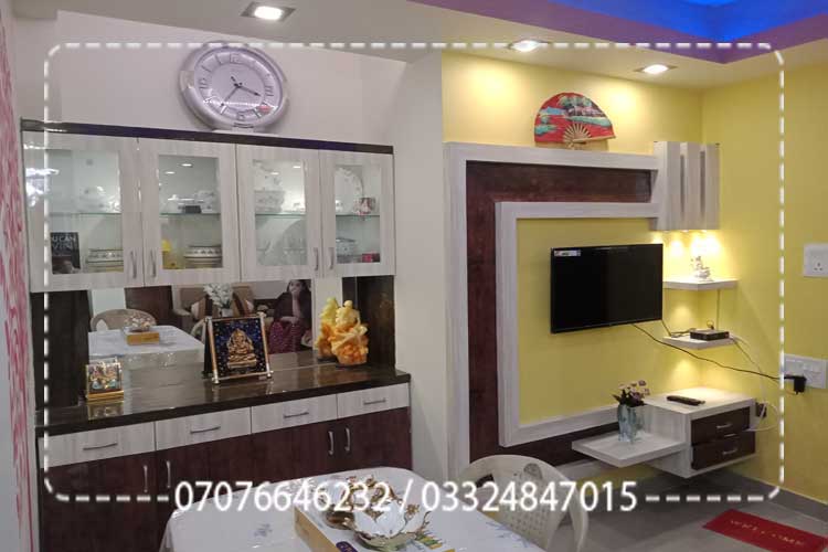 low cost top 2 bhk flat interior north kolkata