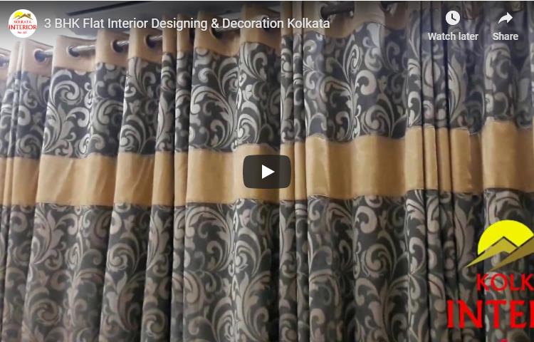 interior design cost for 3 bhk in south kolkata